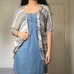 Soft Kimono cream colored, one size, Pacsun